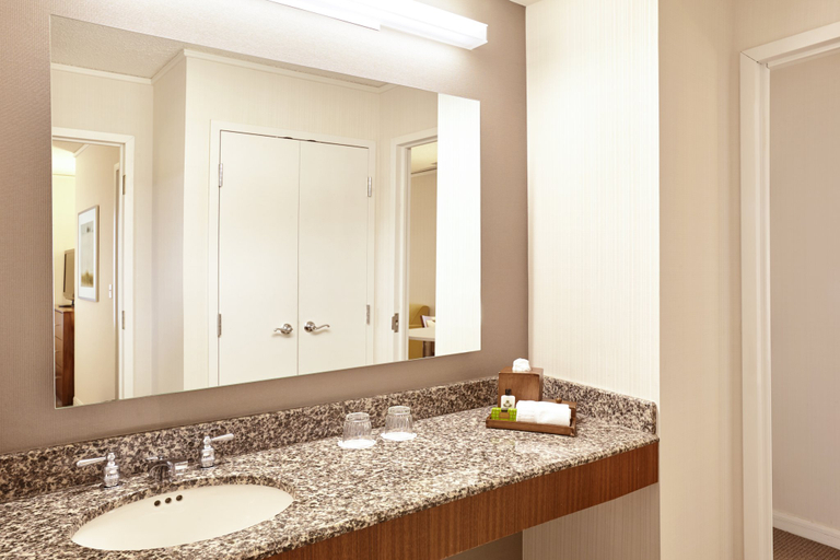 Bathroom 2, InterContinental Hotels SUITES HOTEL CLEVELAND by IHG, Cuyahoga