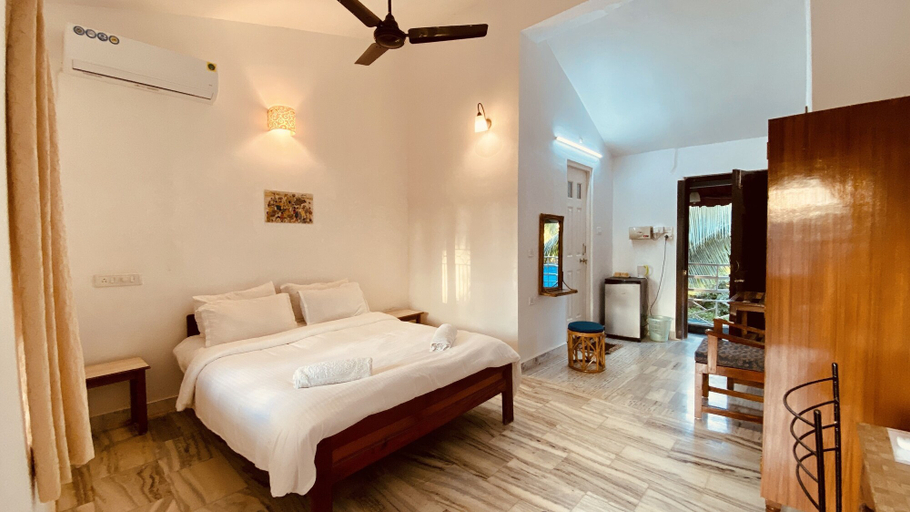 Bedroom 3, Peravel Beach Holiday Home, North Goa