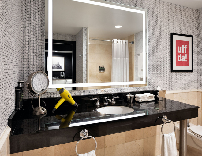 Bathroom 4, Hyatt Centric Downtown Minneapolis, Hennepin