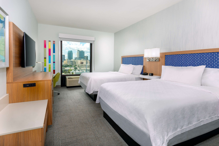 Bedroom 3, Hampton Inn Tampa Downtown Channel District, Hillsborough