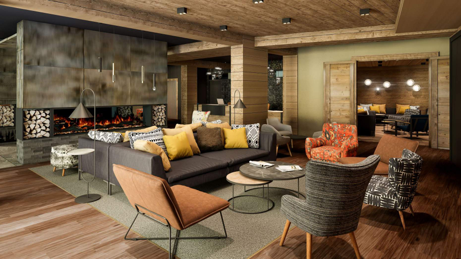 Public Area, Higalikhotel, Savoie