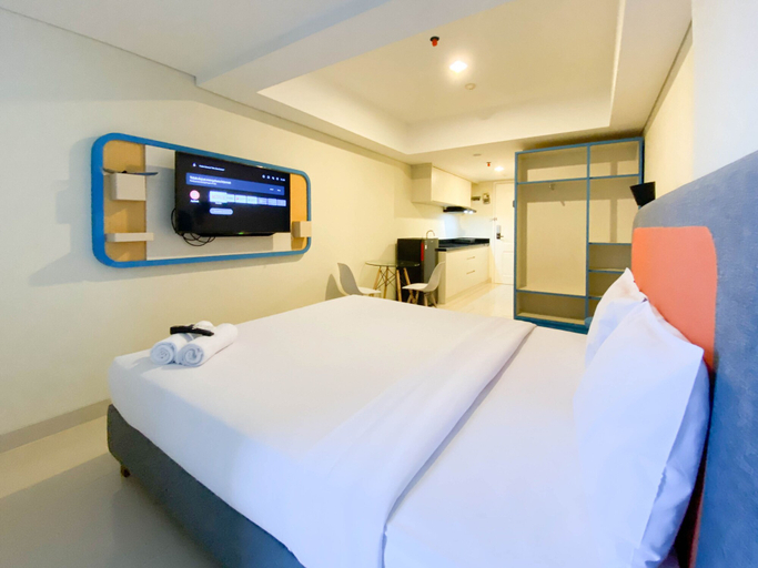 Bedroom 3, Modern Look Studio Apartment At Marquis De Lafayette, Semarang