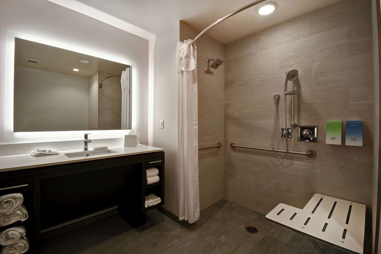 Bathroom 4, Home2 Suites by Hilton Los Angeles Montebello, Los Angeles