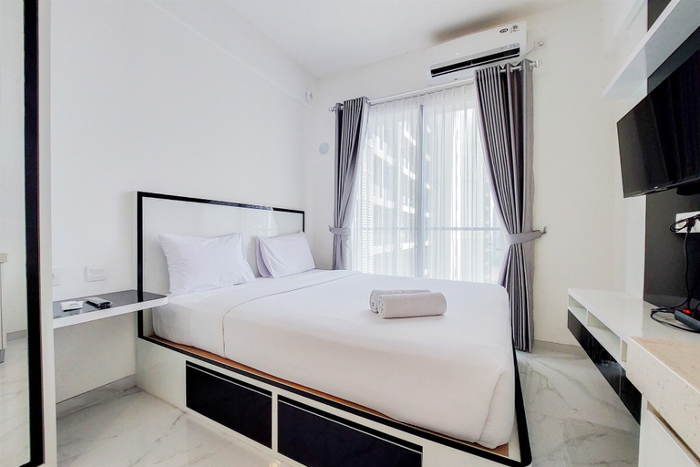 Bedroom 4, Fancy And Nice Studio At 20Th Floor Sky House Bsd Apartment, Tangerang Selatan