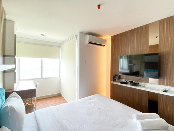Bedroom 3, Homey And Comfortable Studio At Enviro Apartment, Cikarang