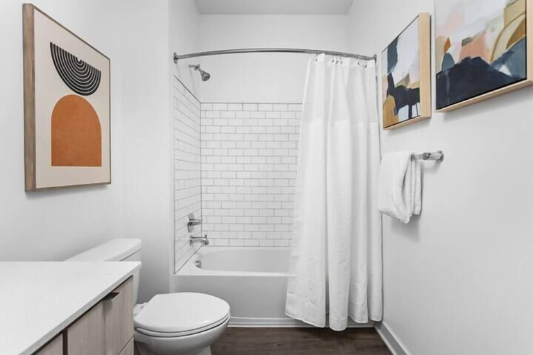 Bathroom 3, CozySuites at  Bottleworks District, Marion
