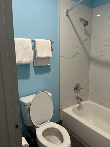 Bathroom, Hometowne Studios San Antonio E-Frost Bank Center, Bexar