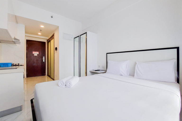 Bedroom 2, Fancy And Nice Studio At 20Th Floor Sky House Bsd Apartment, Tangerang Selatan