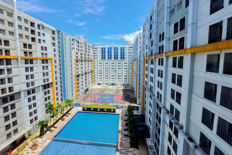 Exterior & Views 2, Simply Look Studio Room At 11St Floor Paramount Skyline Apartment, Tangerang