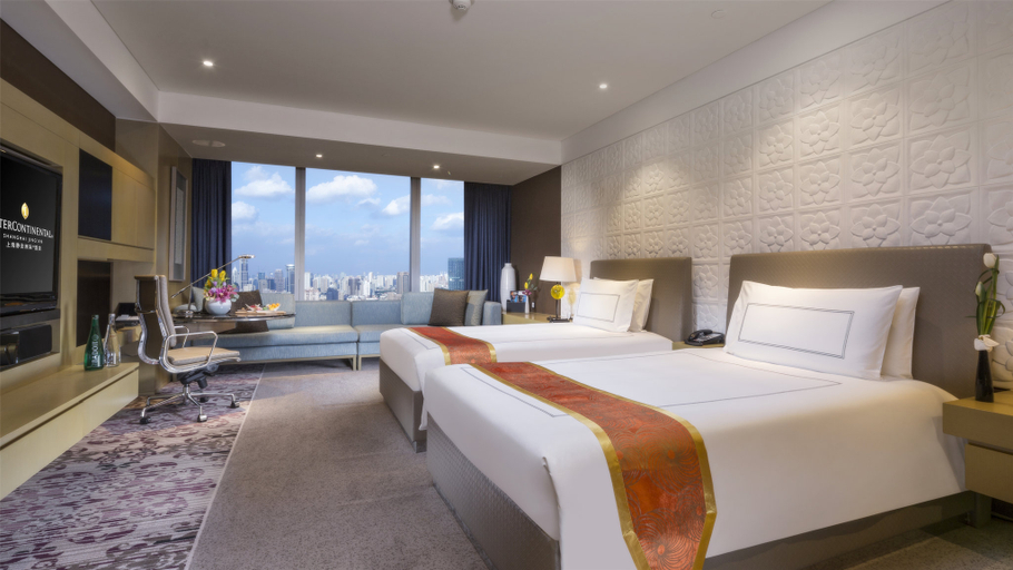 Bedroom 5, InterContinental Hotels SHANGHAI JING'AN by IHG, Shanghai