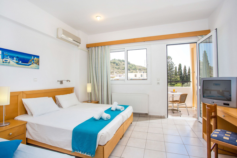 Bedroom 4, Mon Repos Hotel, South Aegean