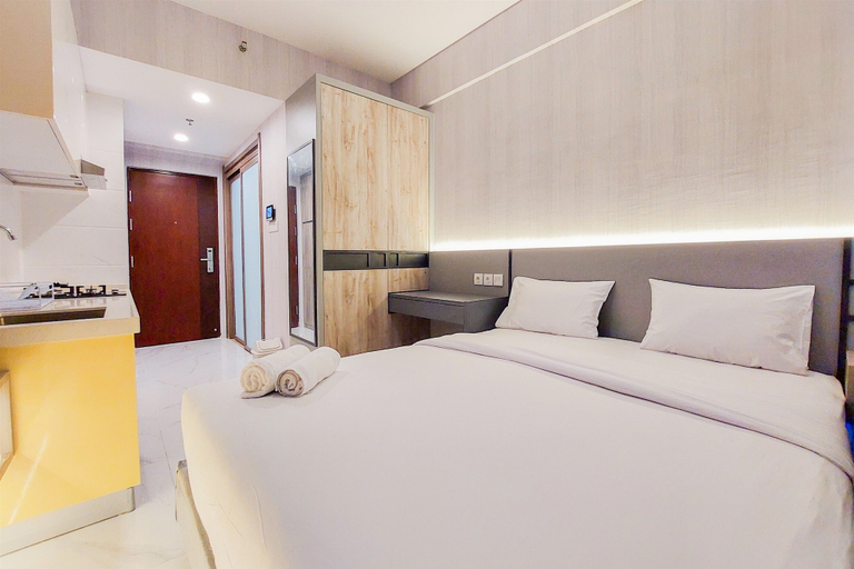Bedroom 3, Restful And Best Choice Studio Sky House Bsd Apartment, Tangerang