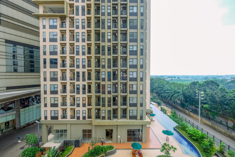 Exterior & Views, Minimalist And Cozy Studio (No Kitchen) Transpark Cibubur Apartment, Bekasi