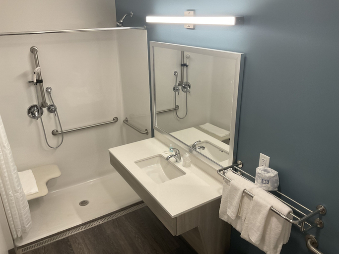 Bathroom 4, WoodSpring Suites Knoxville West, Knox