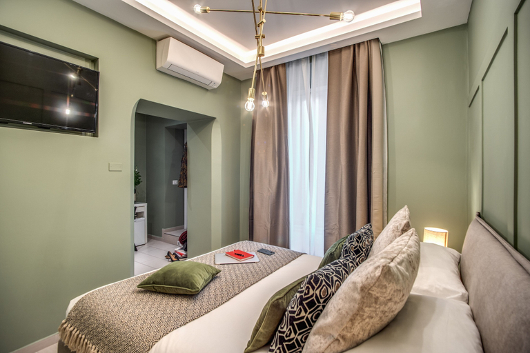 Bedroom 5, Borgognona Rooms, Rome