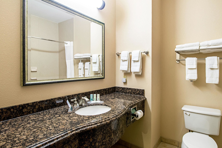 Bathroom 4, Quality Inn & Suites Robstown, Nueces