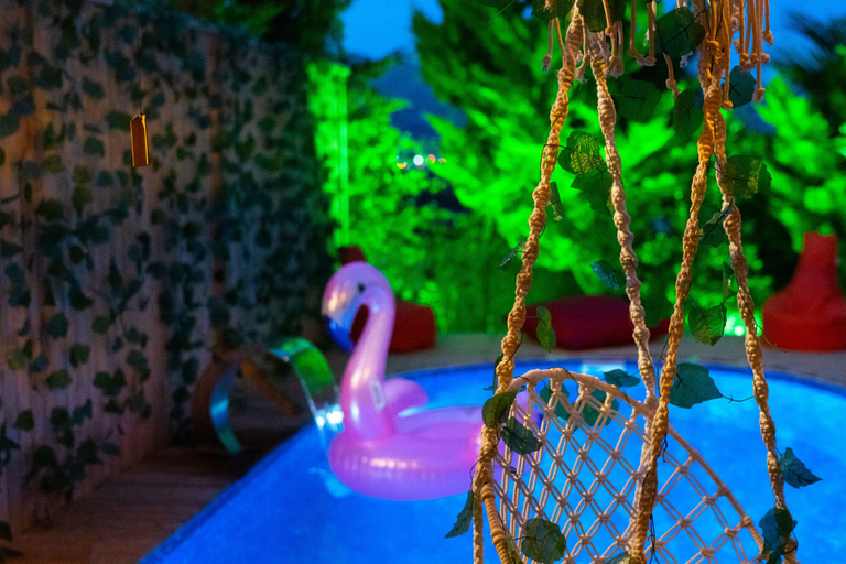 Pool waterfall 4, Renta Villa Bodrum, Merkez