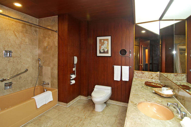 Bathroom 5, The Manila Hotel, Manila City