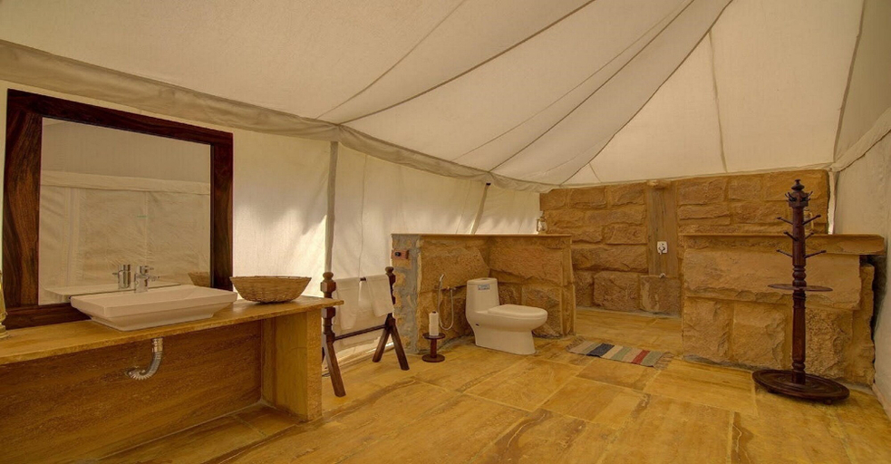 Bathroom 5, The Kafila Desert Camp, Jaisalmer