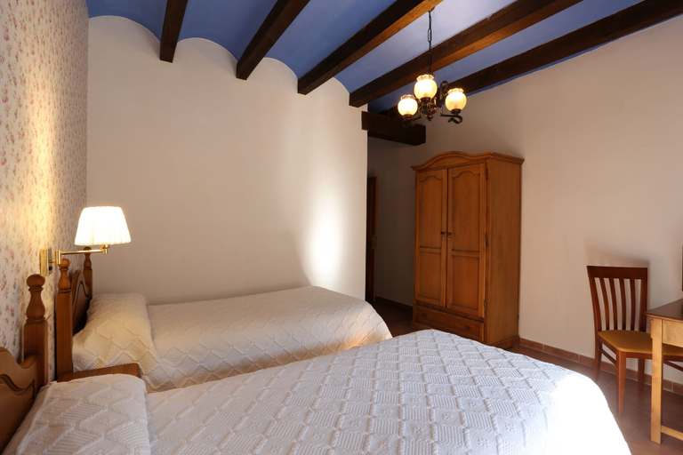 Bedroom 2, Hospedería de Sádaba, Zaragoza