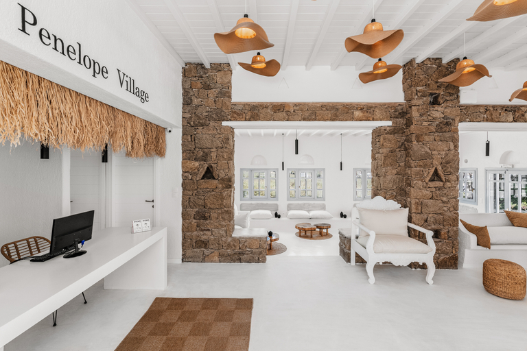 Public Area 4, Penelope Village Mykonos by Mr and Mrs White, South Aegean