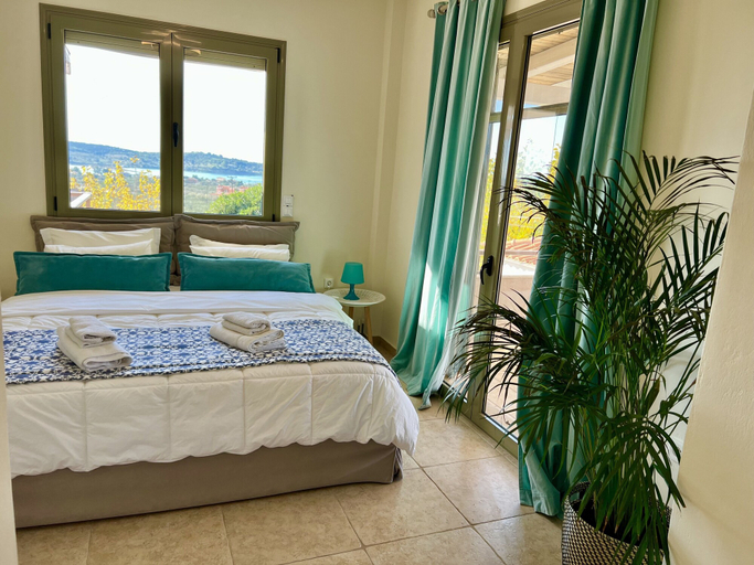 Bedroom 3, Villa Victory Porto Heli, Peloponnese