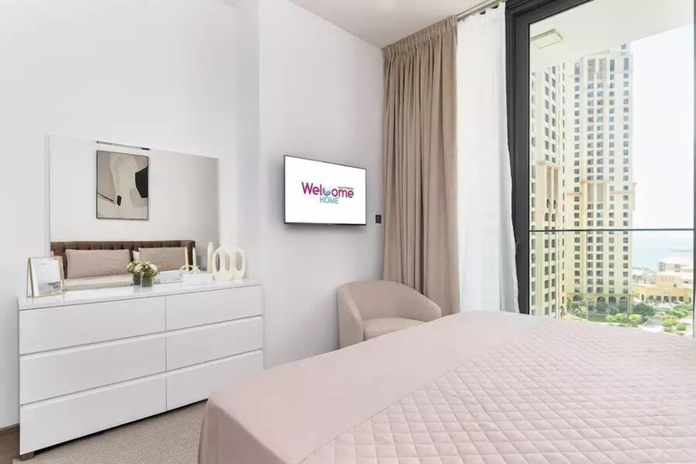 Bedroom 3, New apt in Dubai Marina with balcony, Dubai