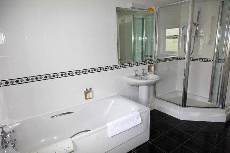 Bathroom 3, The Izaak Walton Hotel, Staffordshire