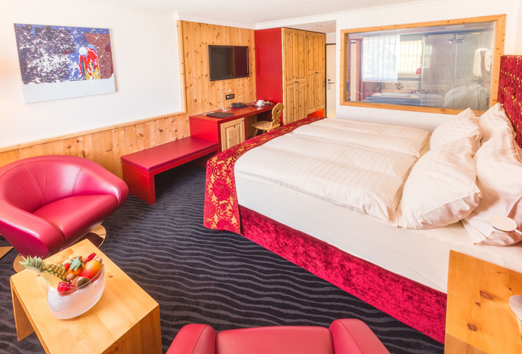 Bedroom 4, Hotel San Gian, Maloja