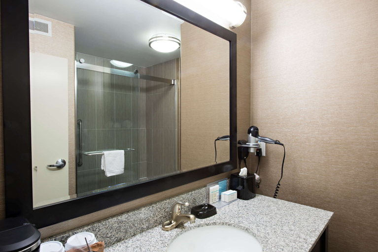 Bathroom 4, Hampton Inn Saskatoon South, Division No. 11
