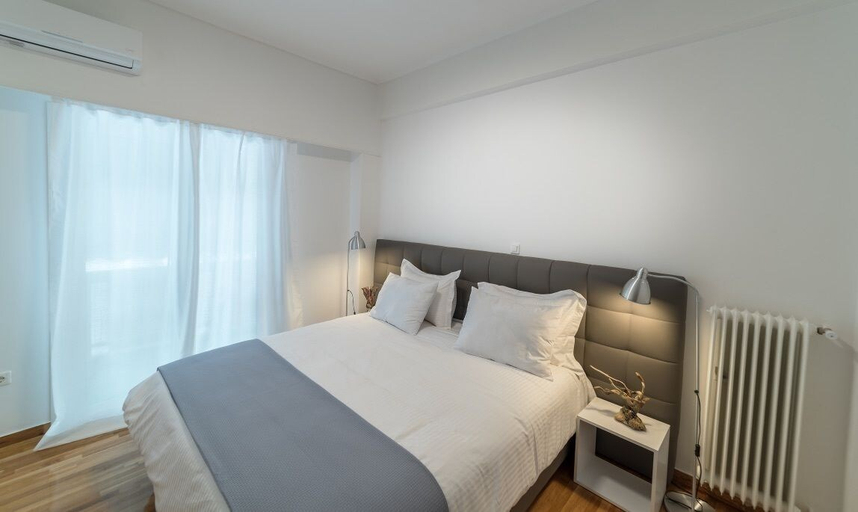 Bedroom 3, Modern Design Apartment Near Acropolis, Attica