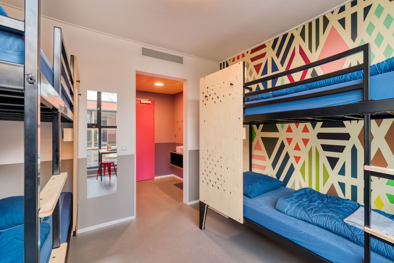 Bedroom 3, Stayokay Den Haag - Hostel, The Hague
