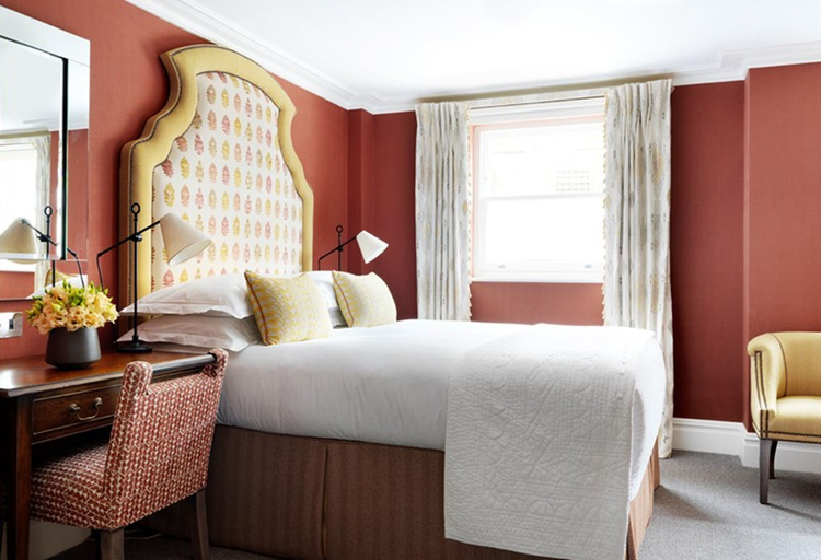 Bedroom 2, Knightsbridge Hotel, Firmdale Hotels, London