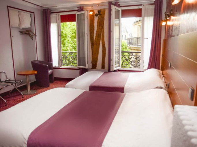 Bedroom 3, Hotel Paris Bruxelles, Paris