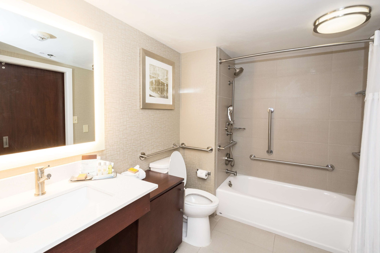 Bathroom 5, Doubletree Suites by Hilton at The Battery Atlanta, Cobb