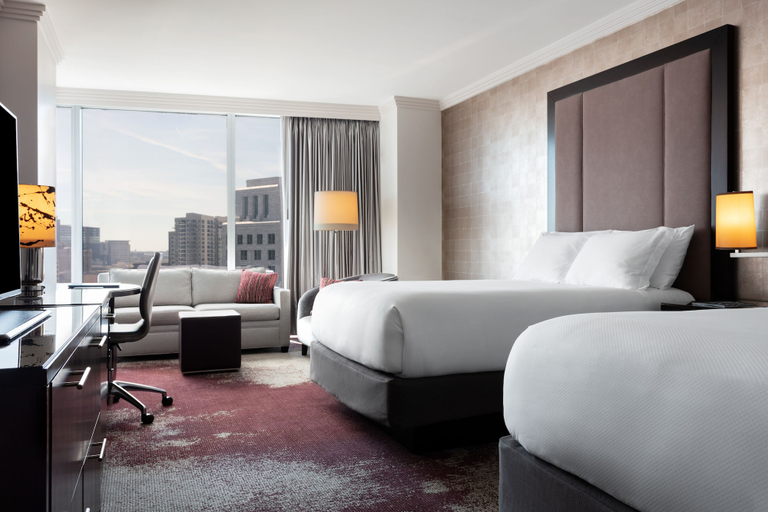 Bedroom 2, Loews Atlanta Hotel, Atlanta