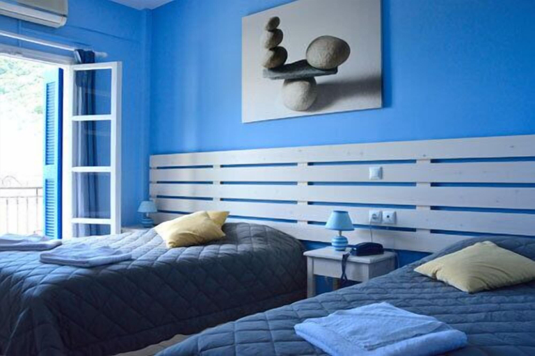 Bedroom 4, Hotel Nostos, Ionian Islands