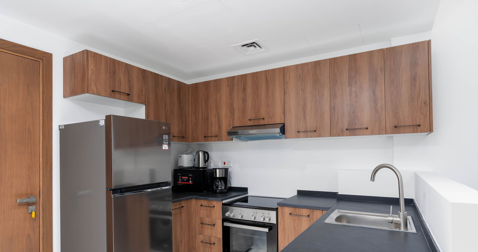 Private kitchen 4, Deluxe 1 BR in Oasis - 43, Abu Dhabi City