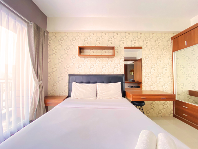 Bedroom, Comfy Studio Room at Galeri Ciumbuleuit 3 Apartment By Travelio, Bandung