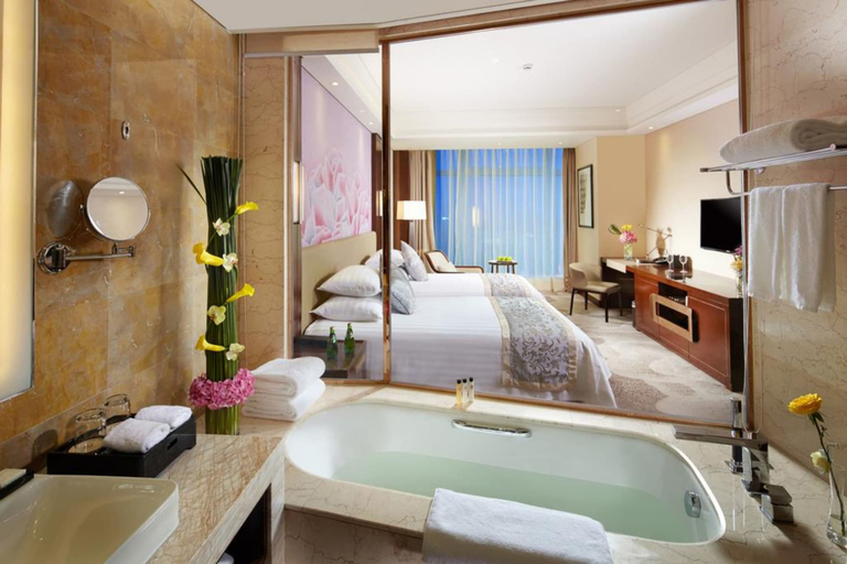 Bedroom 2, Grand New Century Hotel Fuyang, Hangzhou