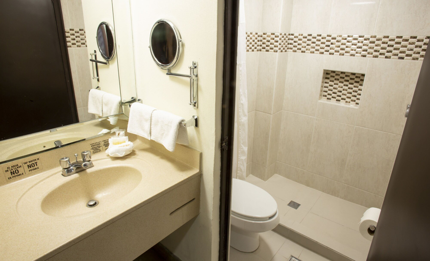 Bathroom 4, Hotel Plaza Calzada, Monterrey