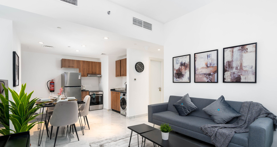 Living area 5, Executive 1 BR in Oasis - 2, Abu Dhabi City