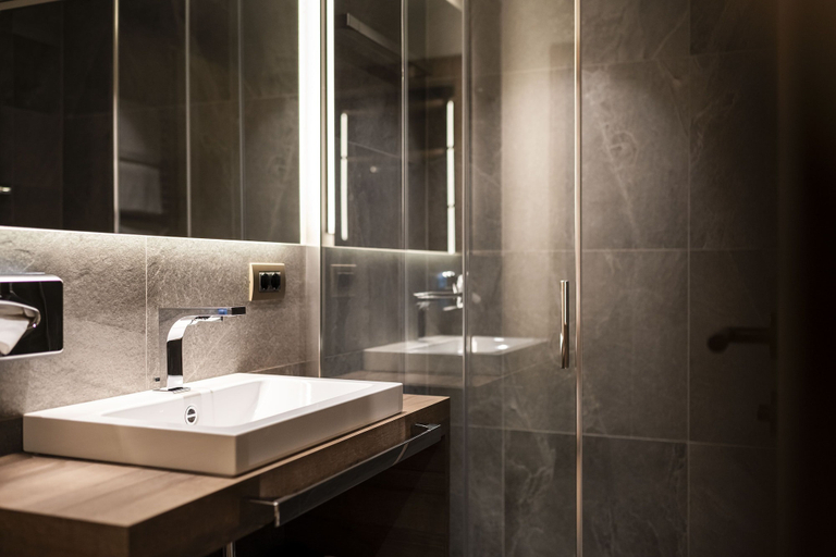 Bathroom 4, Post Alpina - Family Chalets Dolomites, Bolzano