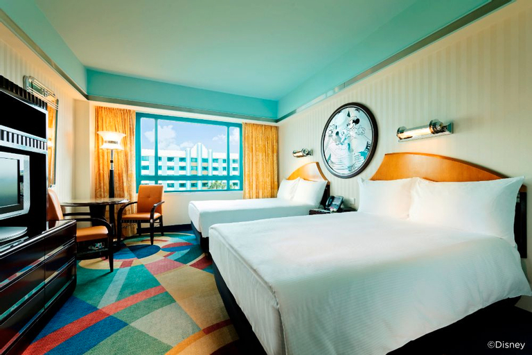 Bedroom 5, Disney's Hollywood Hotel, New Territories