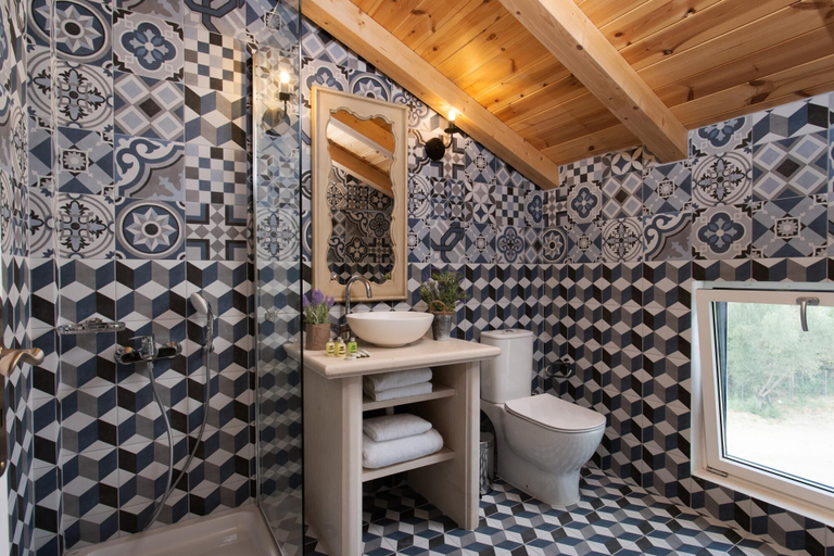 Bathroom 4, Aneli Villas - Villa Semeli, Ionian Islands