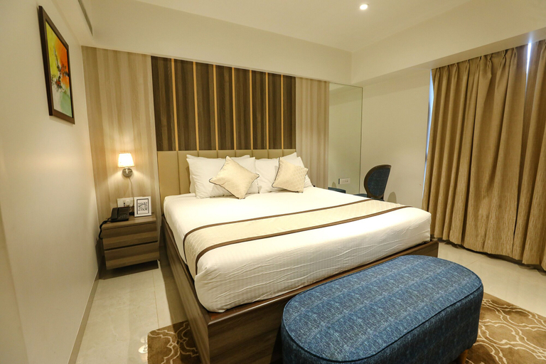 Bedroom 3, Fabhotel Prime The Thane Club, Thane