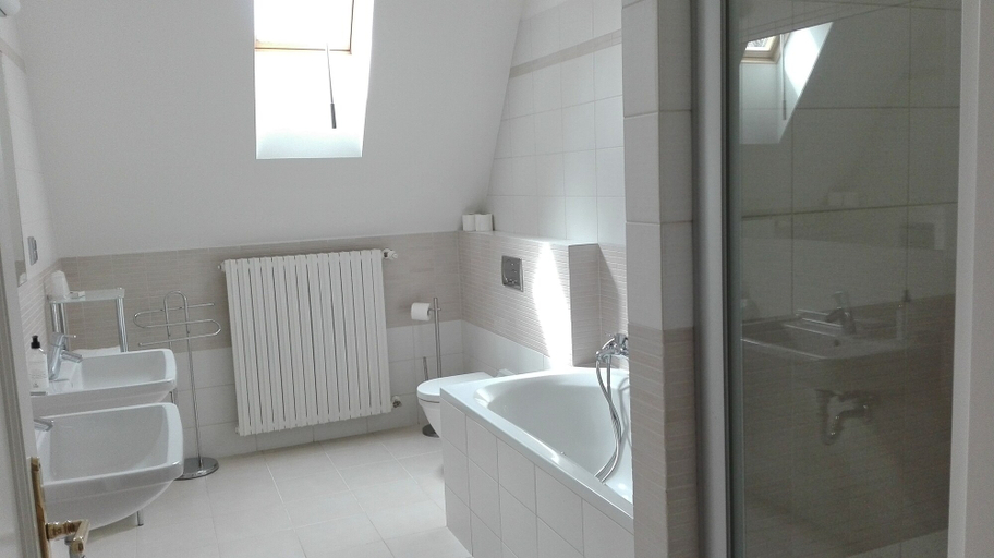 Bathroom 5, Pension Jana - Domov Mládeže, Praha 2