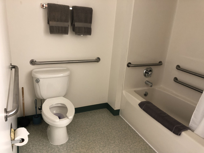 Bathroom 3, Edge Of The Woods Motel, Juneau