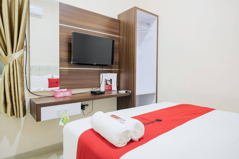 Bedroom 2, RedDoorz Plus @ Permata Guesthouse Lampung, Bandar Lampung