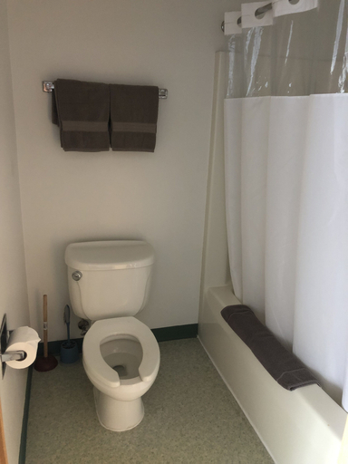 Bathroom 3, Edge Of The Woods Motel, Juneau